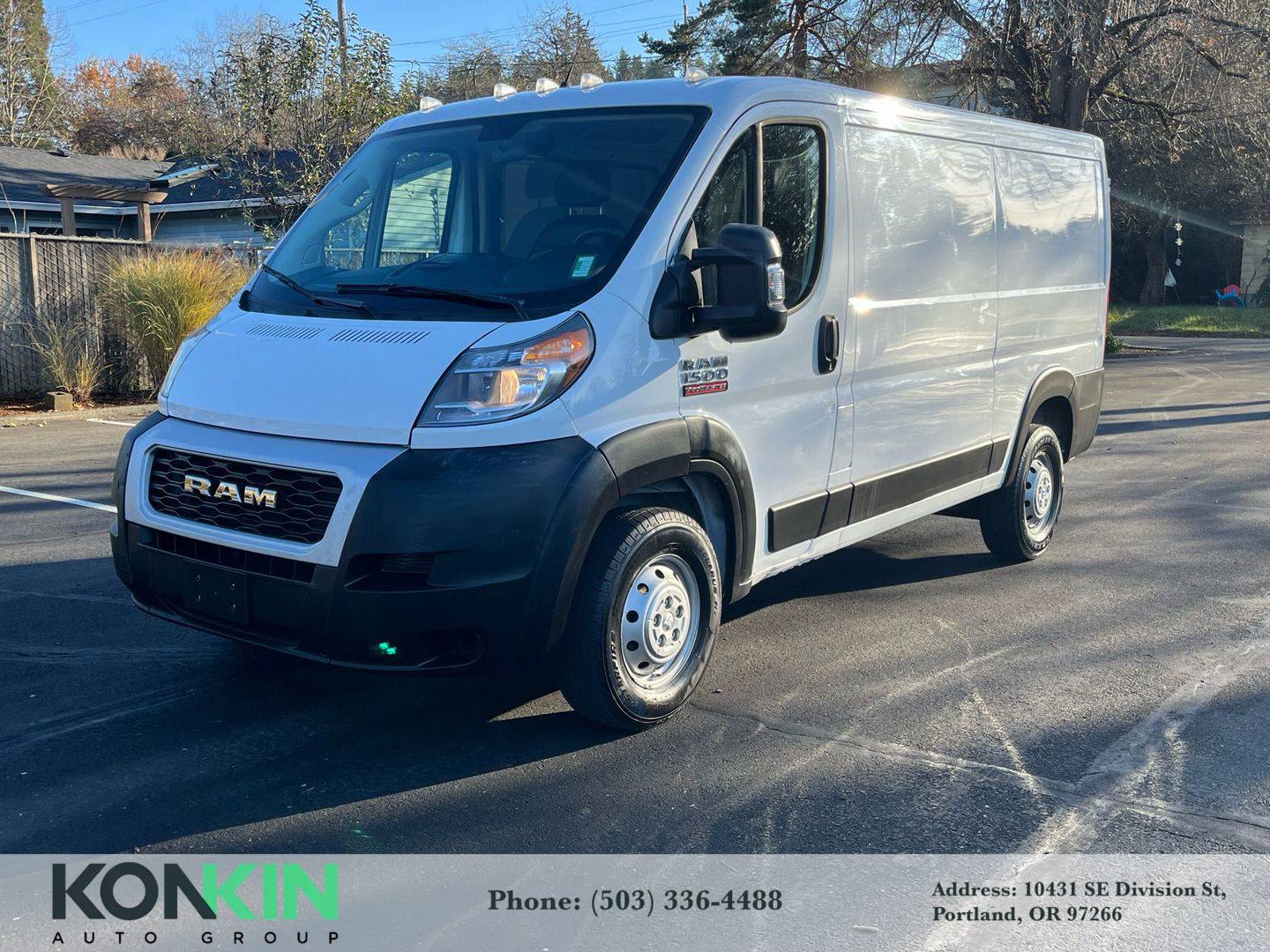 2019 RAM Promaster Cargo Van