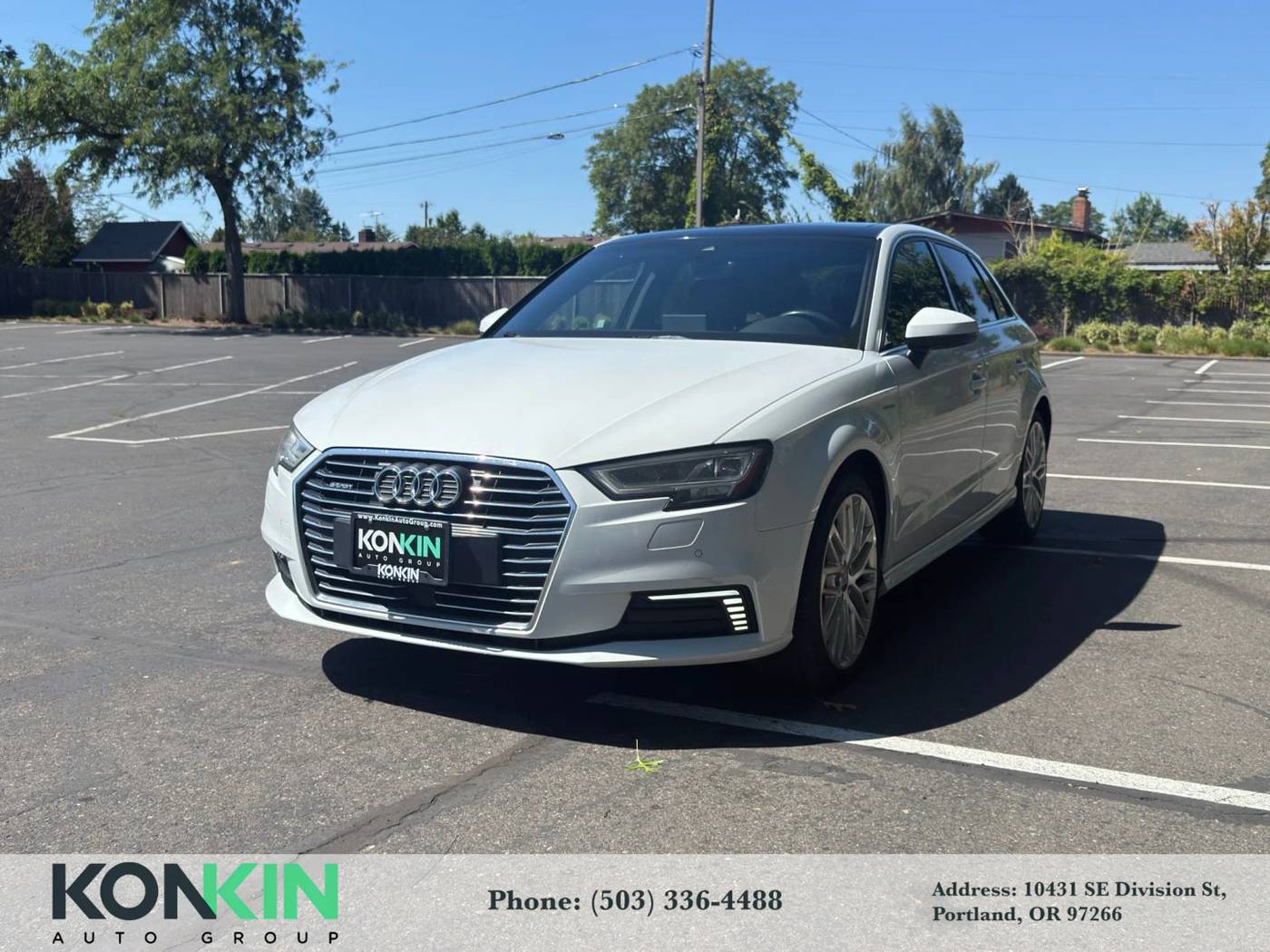 2018 Audi A3 Sportback E-tron