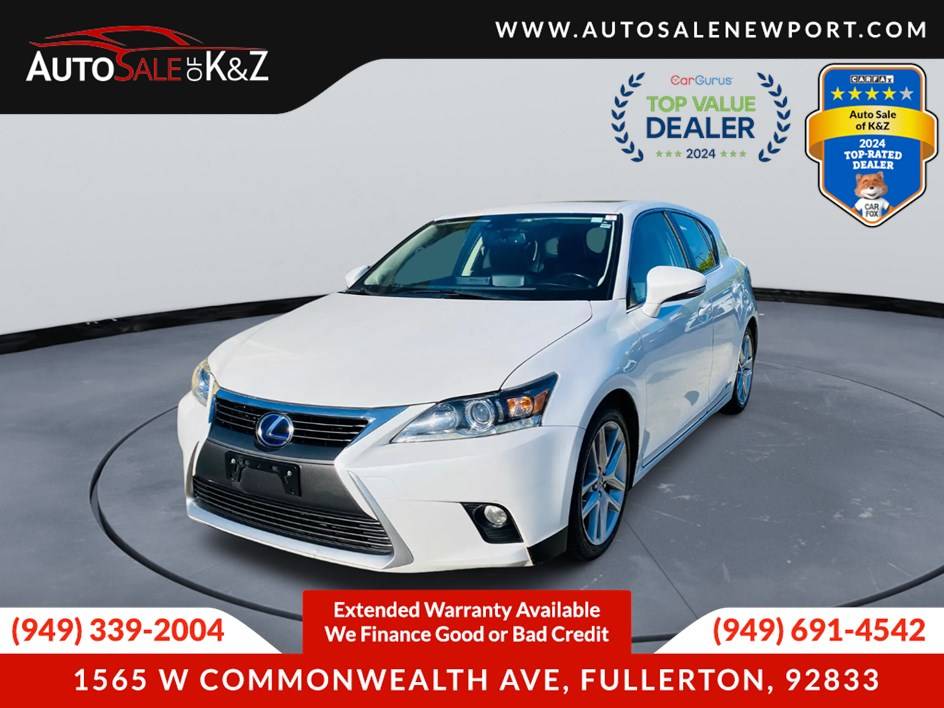 2015 Lexus Ct 200h