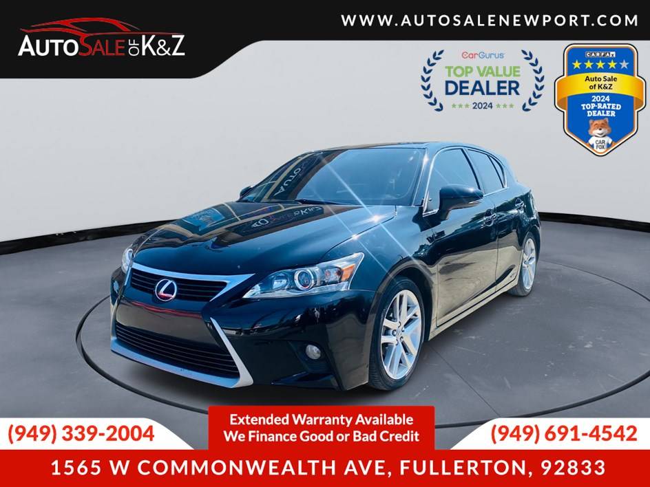 2015 Lexus Ct 200h