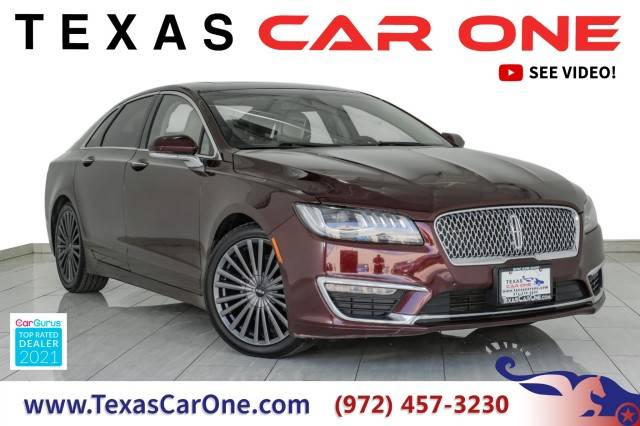 2018 Lincoln MKZ