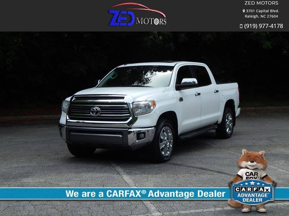 2016 Toyota Tundra 4wd Truck