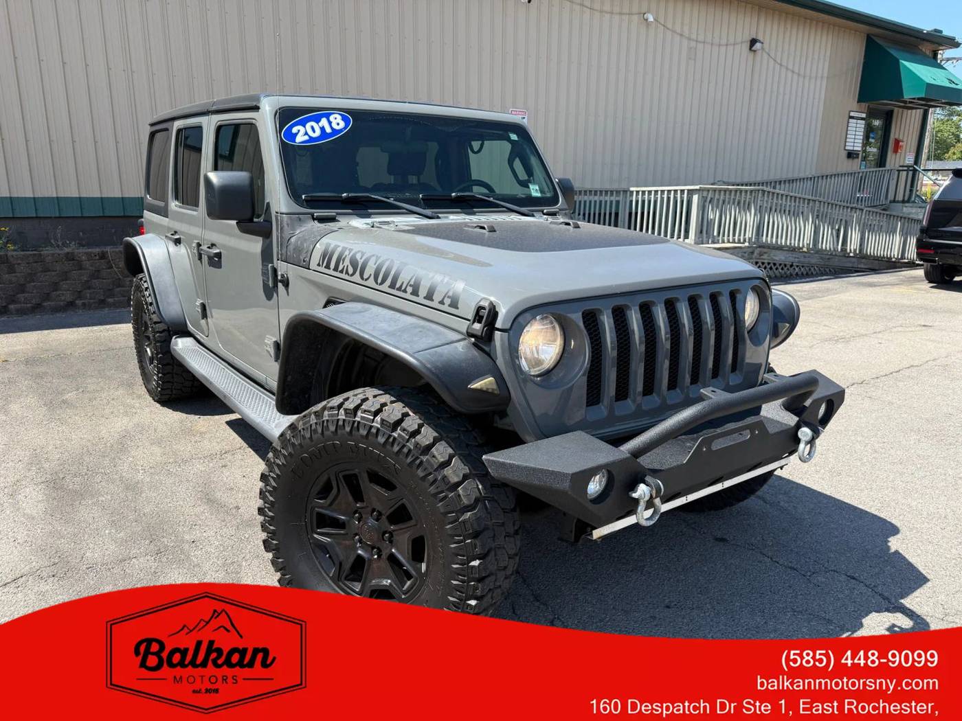2018 Jeep Wrangler Unlimited