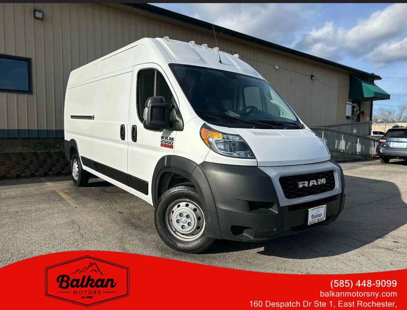 2021 RAM Promaster Cargo Van