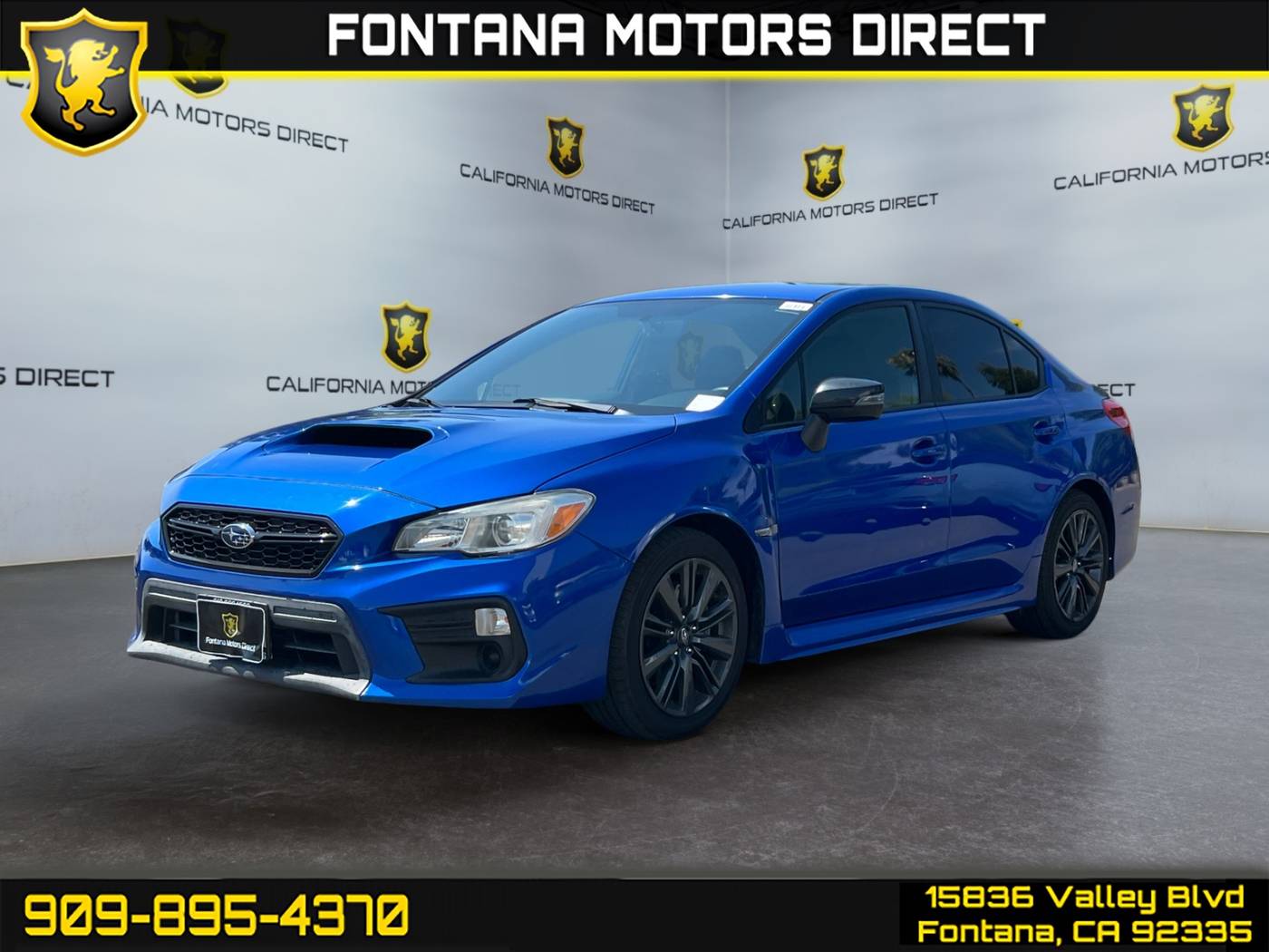 2019 Subaru WRX