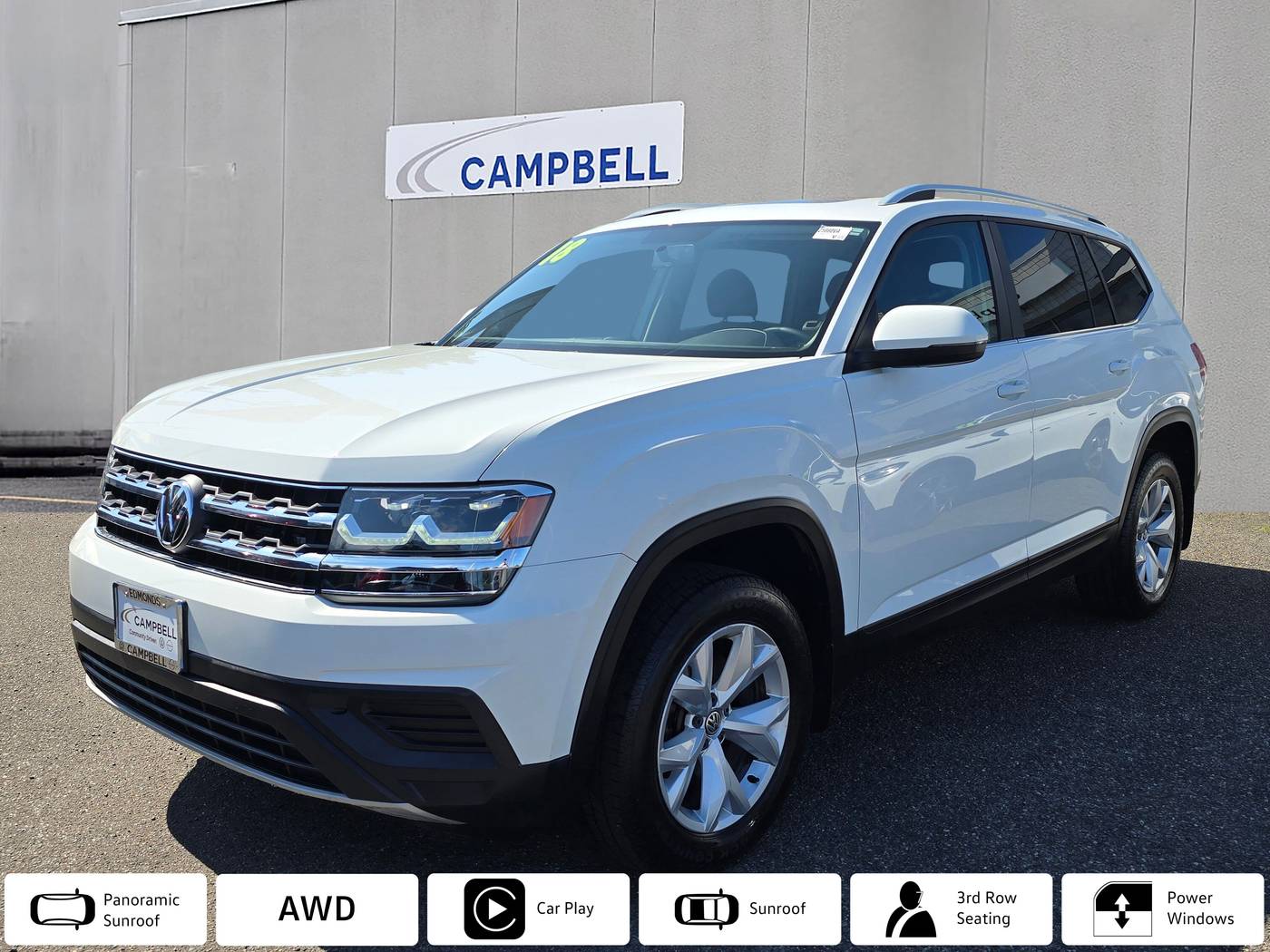 2018 Volkswagen Atlas