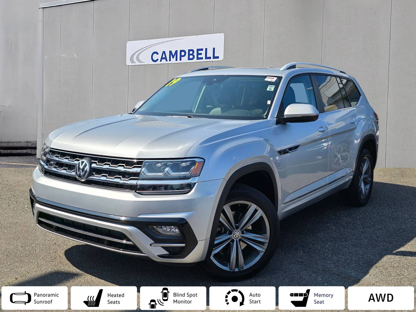 2019 Volkswagen Atlas