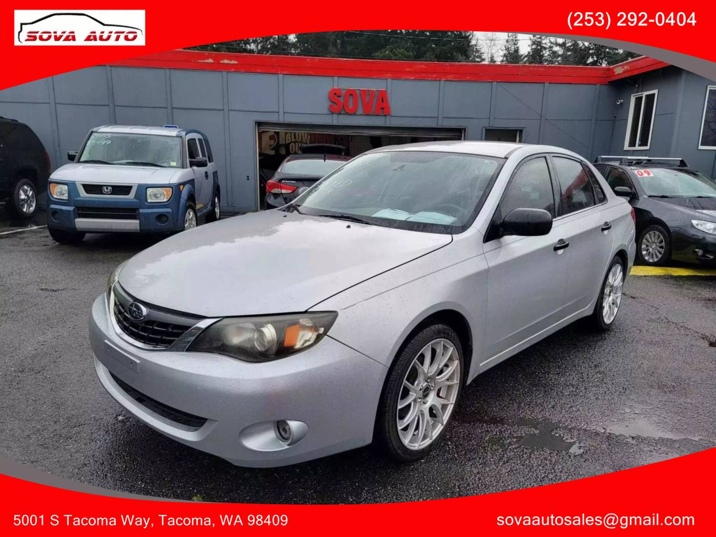 2008 Subaru Impreza Sedan (natl)