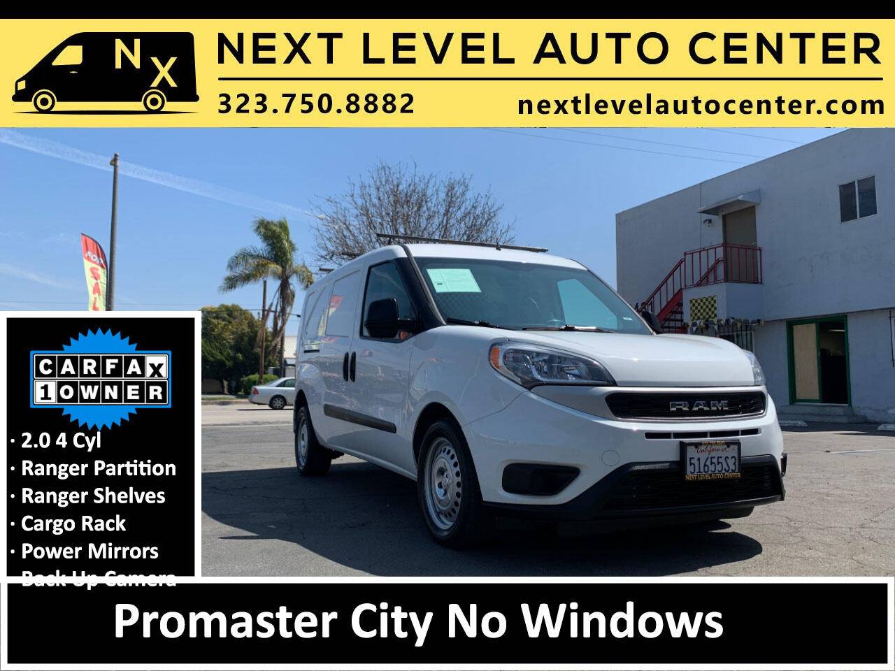 2022 RAM Promaster City Cargo Van