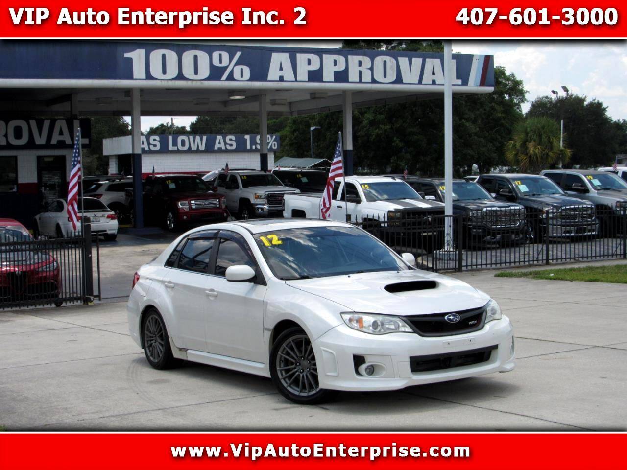 2012 Subaru Impreza Sedan Wrx
