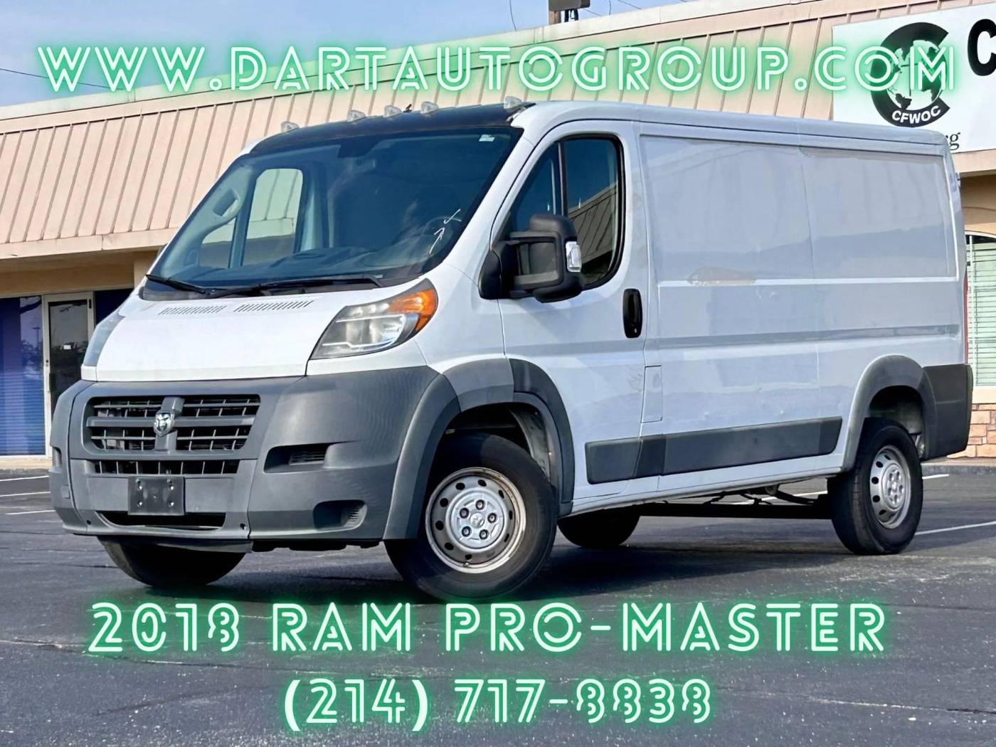 2018 RAM Promaster Cargo Van