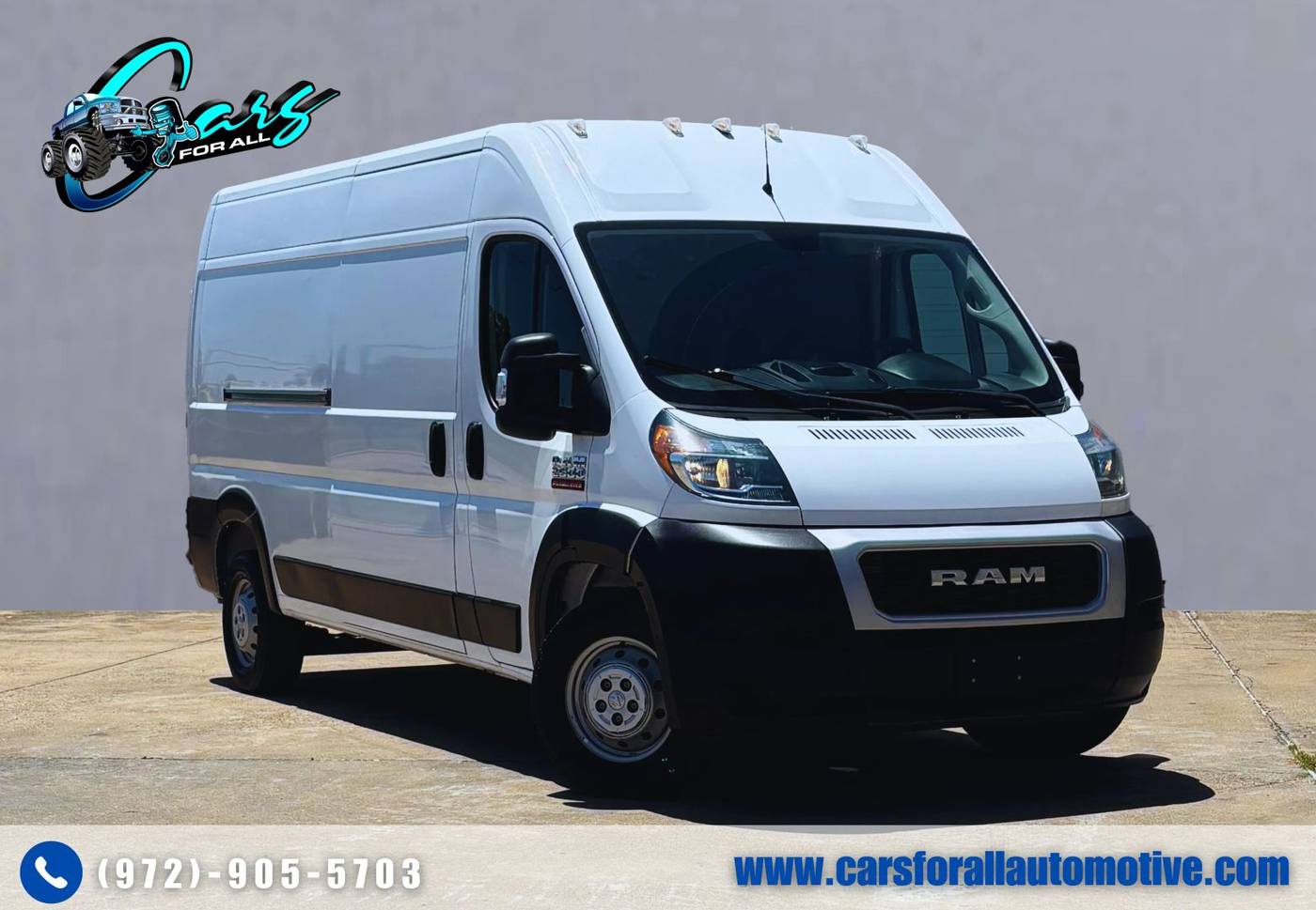 2019 RAM Promaster Cargo Van