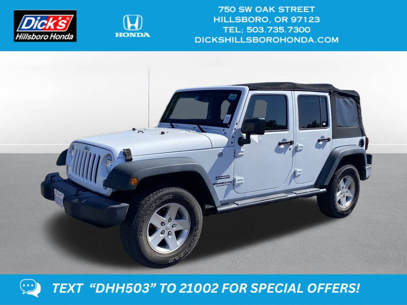 2016 Jeep Wrangler Unlimited