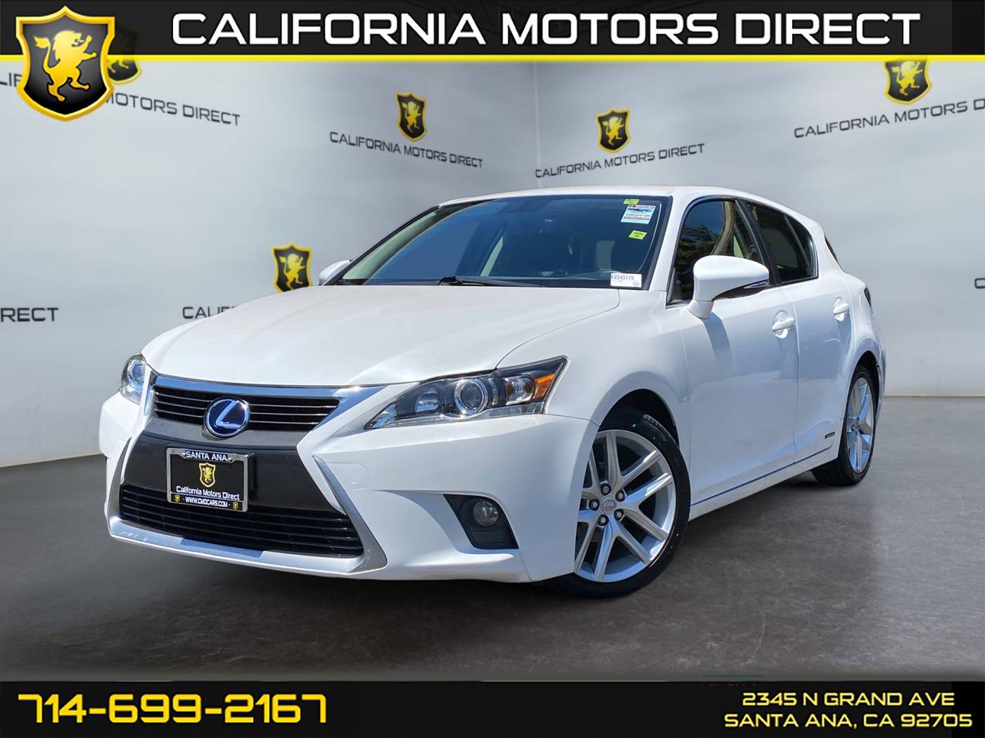 2015 Lexus Ct 200h