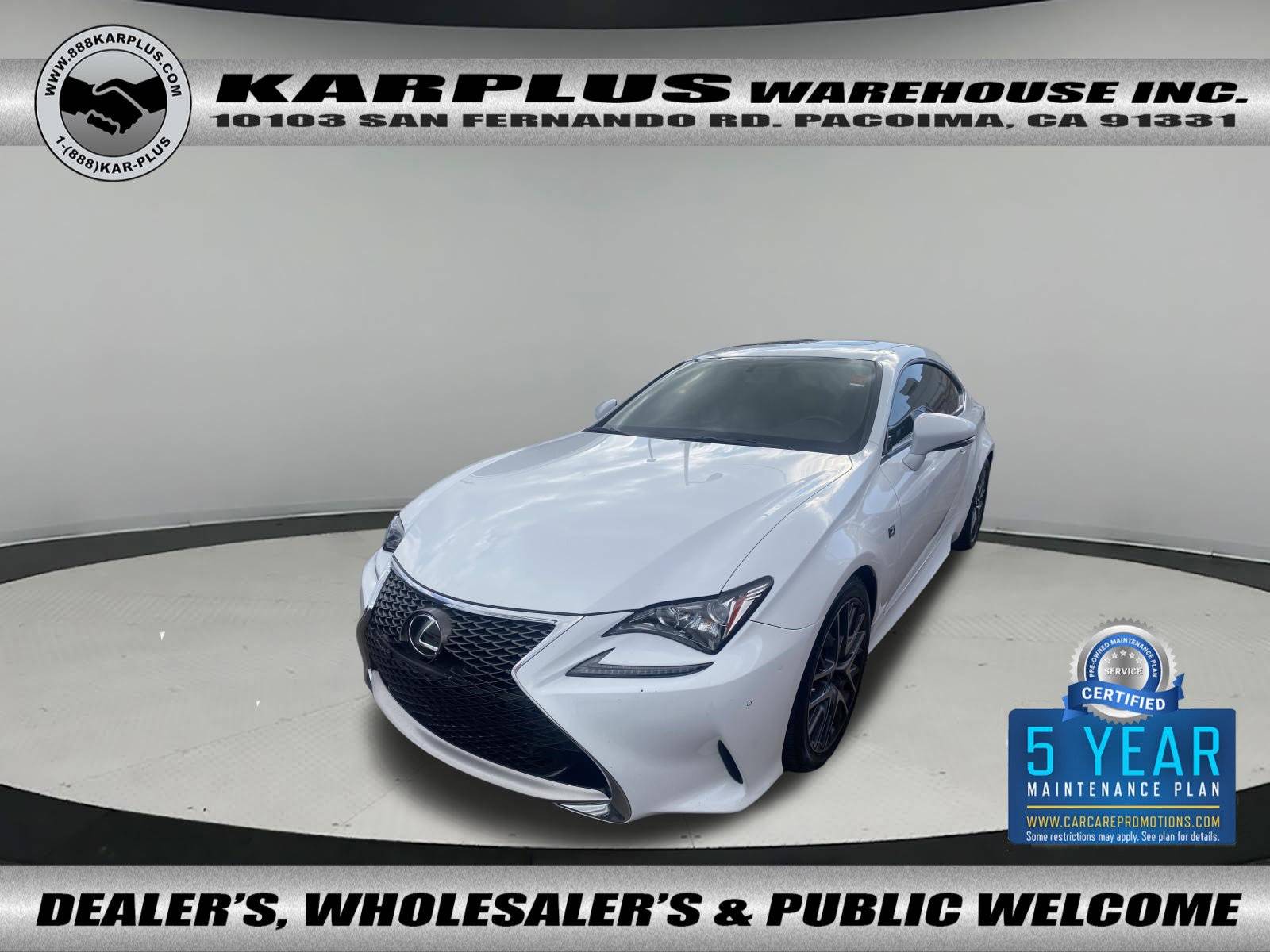 2016 Lexus Rc 200t