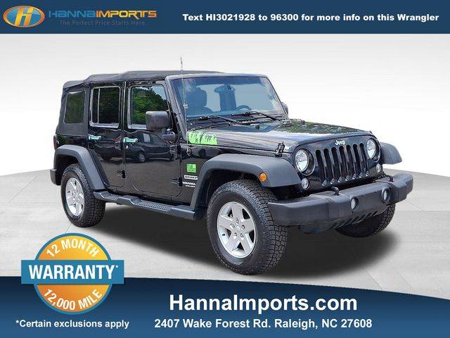 2016 Jeep Wrangler Unlimited