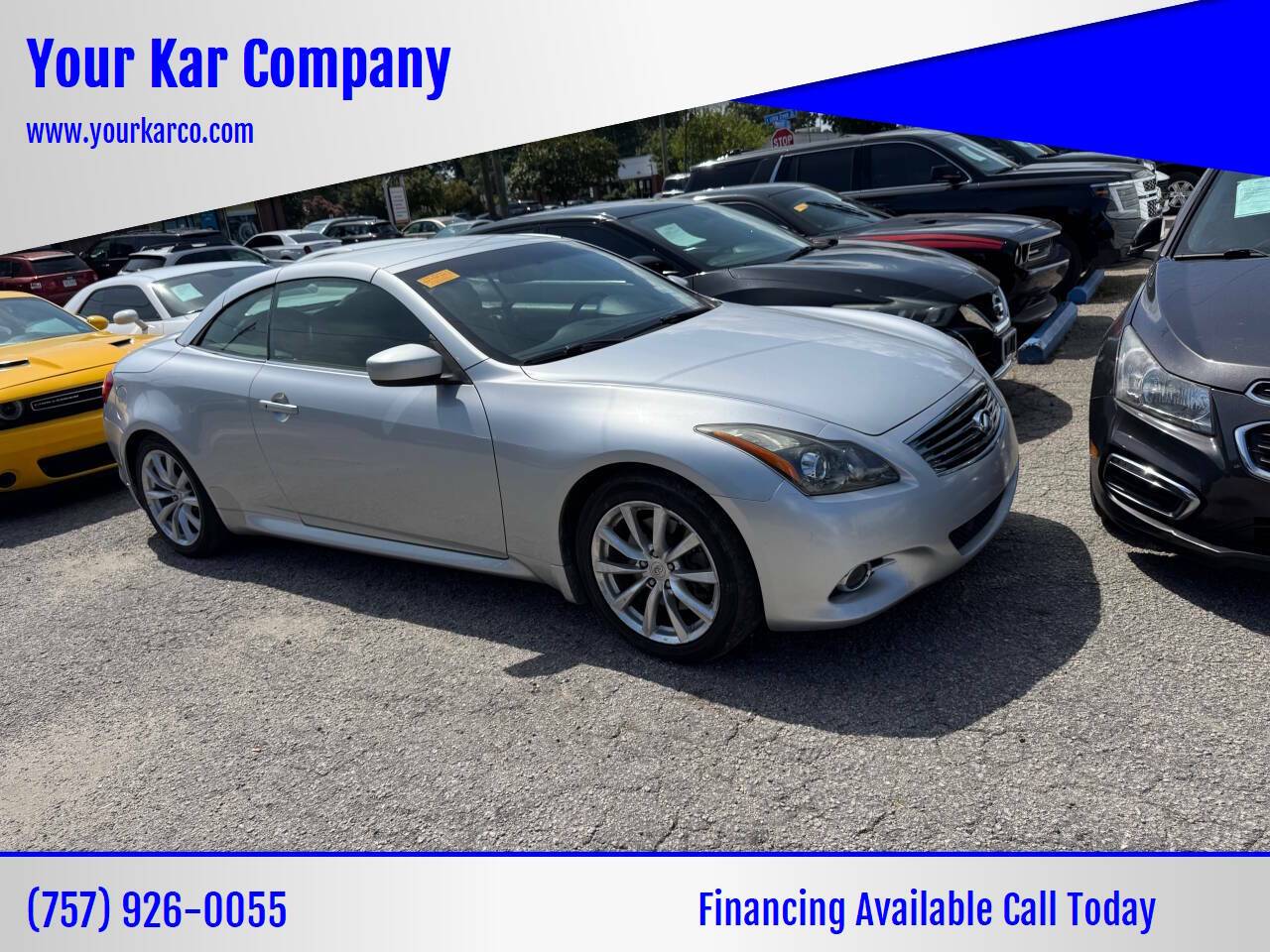 2013 Infiniti G37 Convertible