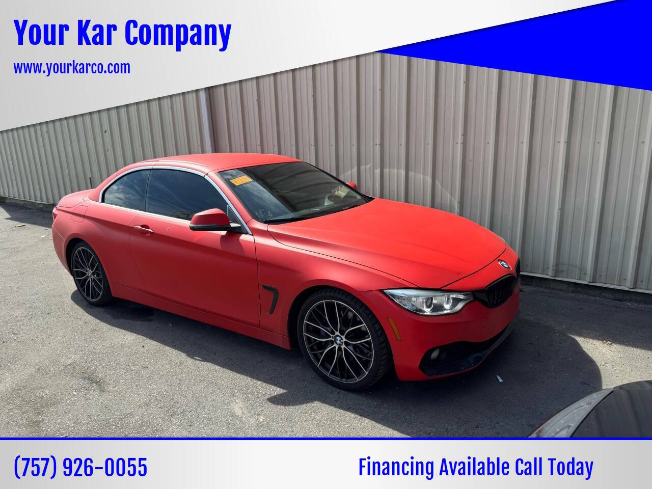 2015 BMW 4 Series