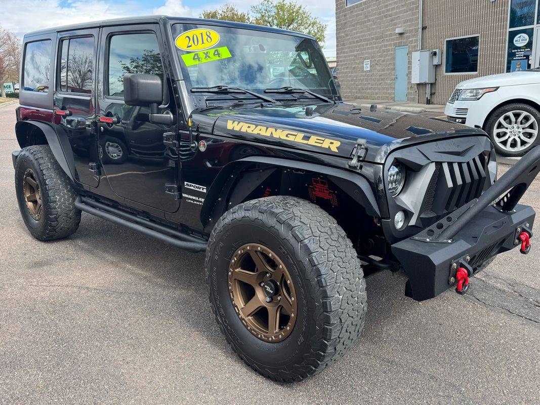 2018 Jeep Wrangler Jk Unlimited
