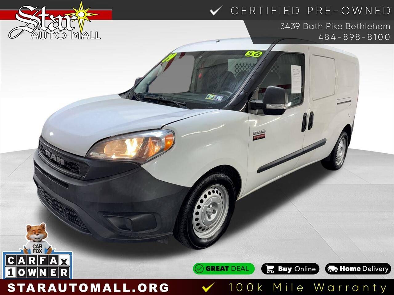 2019 RAM Promaster City Cargo Van