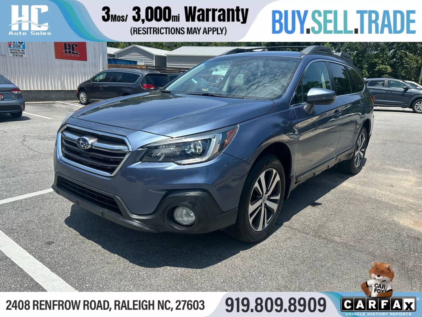 2018 Subaru Outback