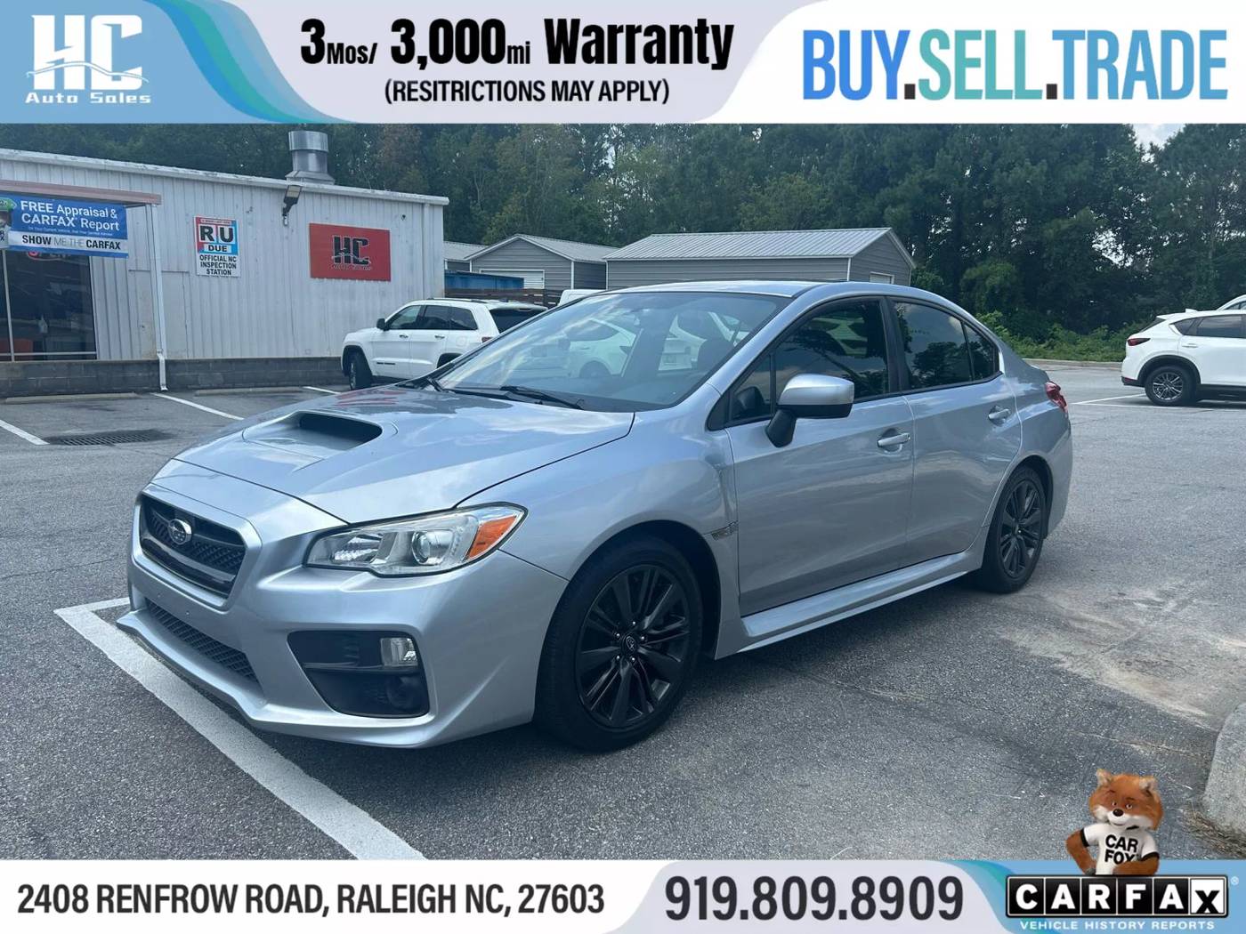2016 Subaru WRX
