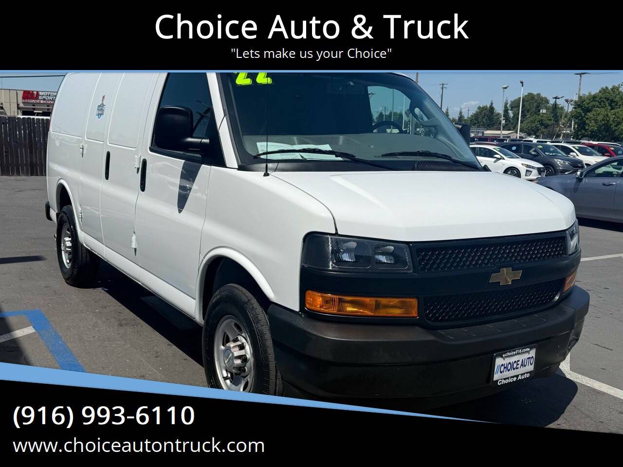 2022 Chevrolet Express Cargo Van