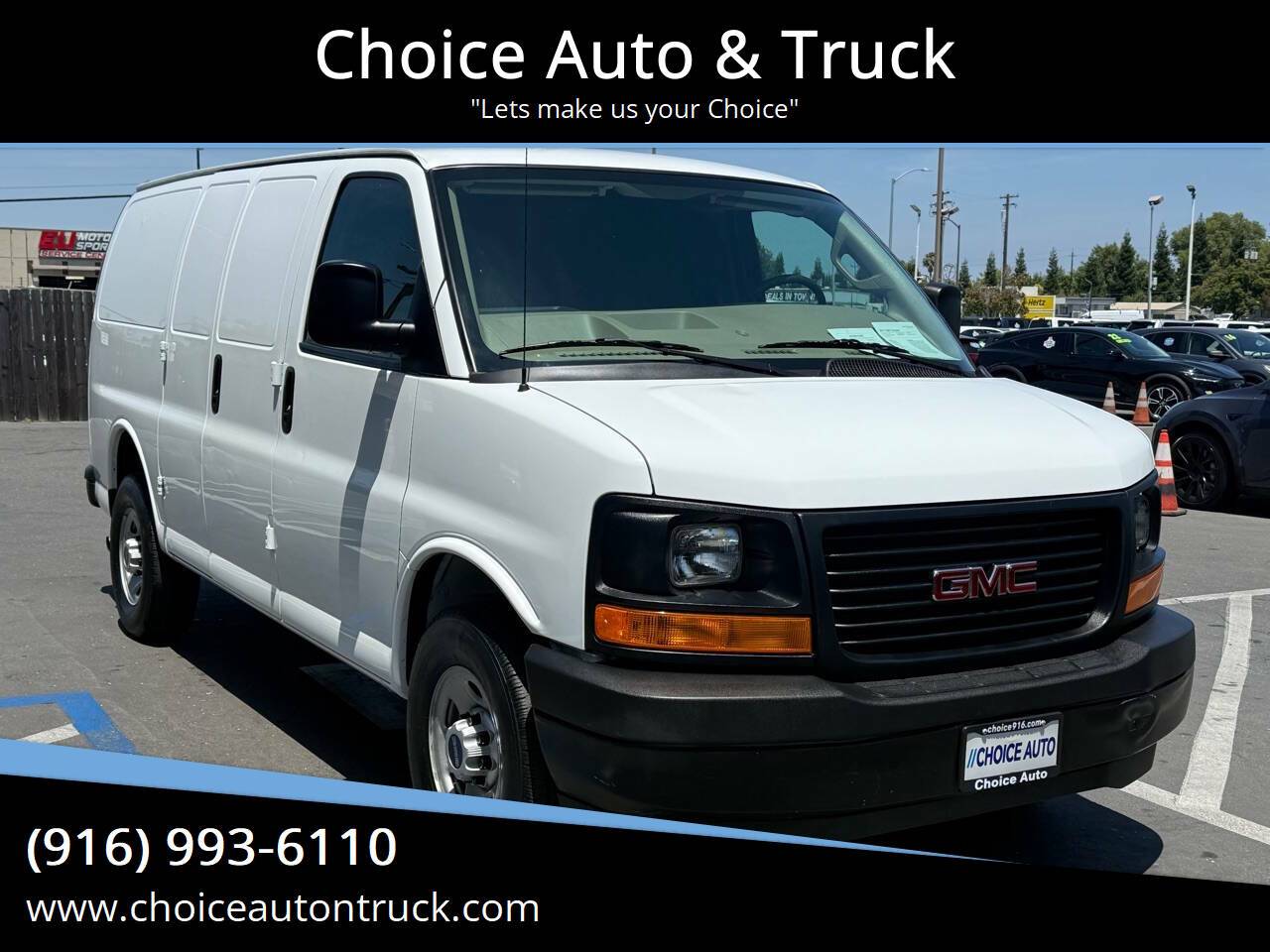 2017 GMC Savana Cargo Van