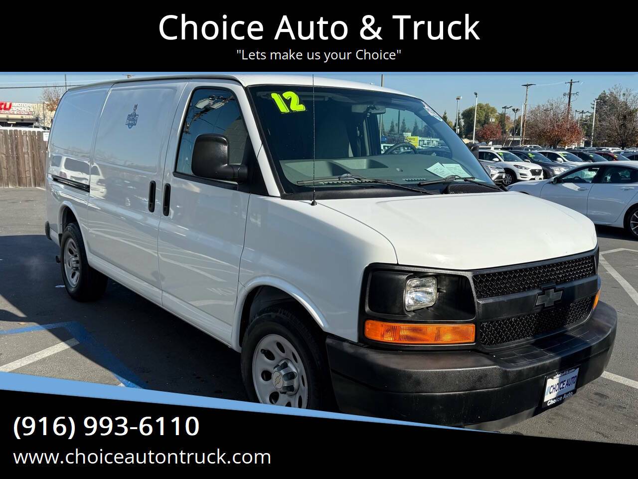 2012 Chevrolet Express Cargo Van