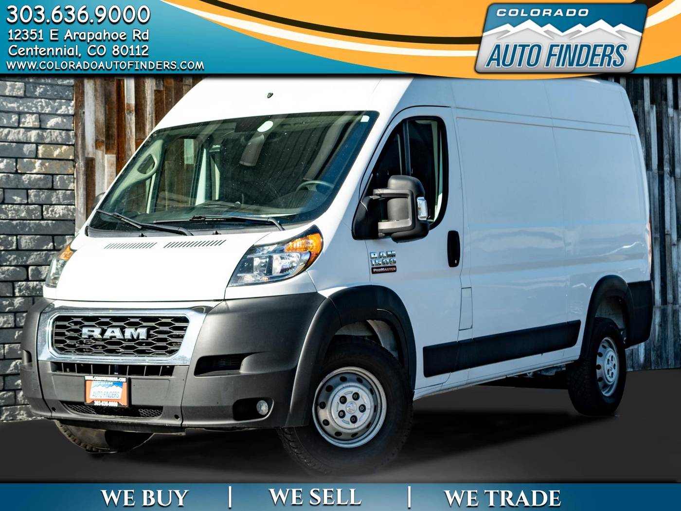 2021 RAM Promaster Cargo Van