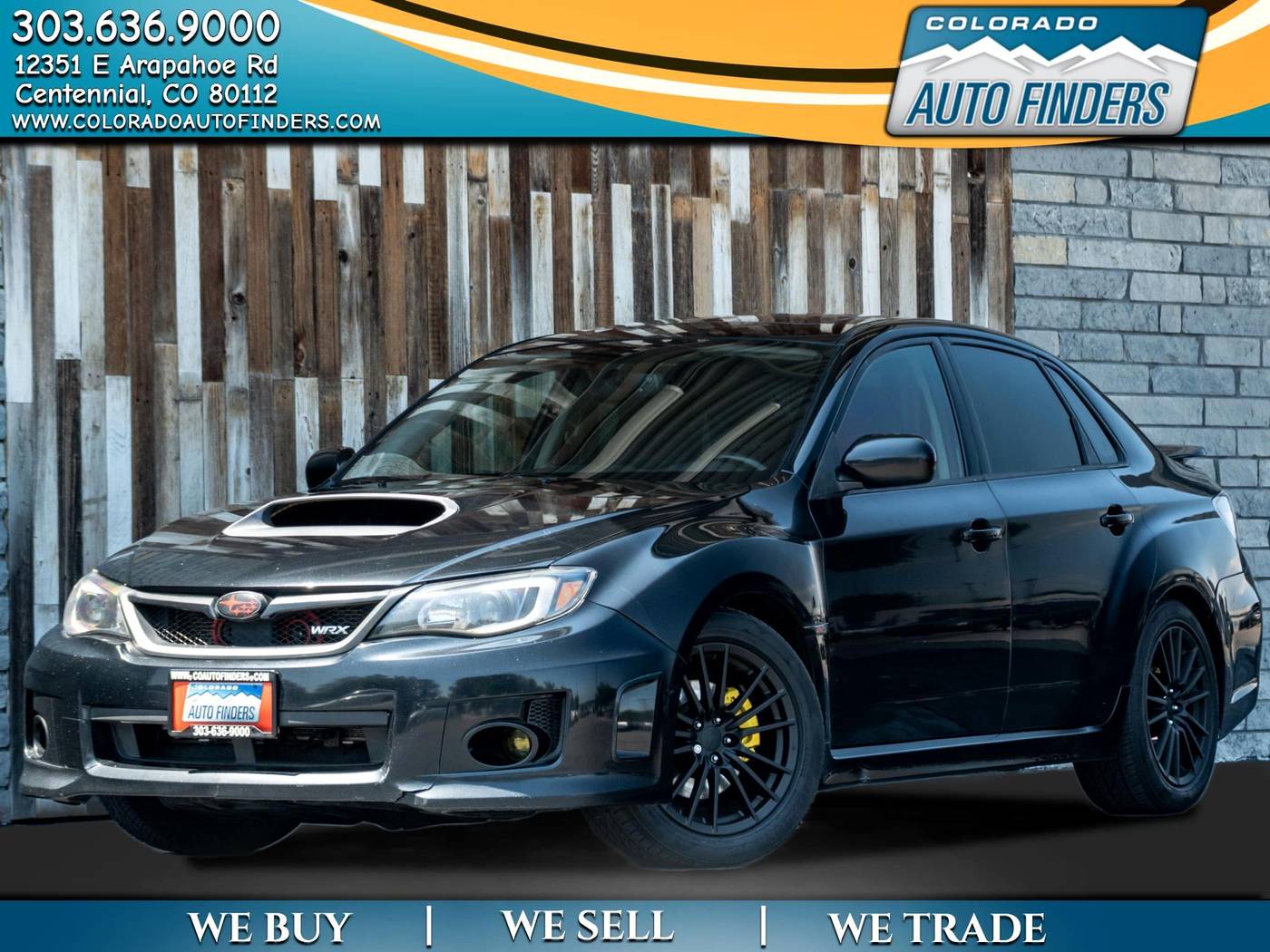 2012 Subaru Impreza Sedan Wrx