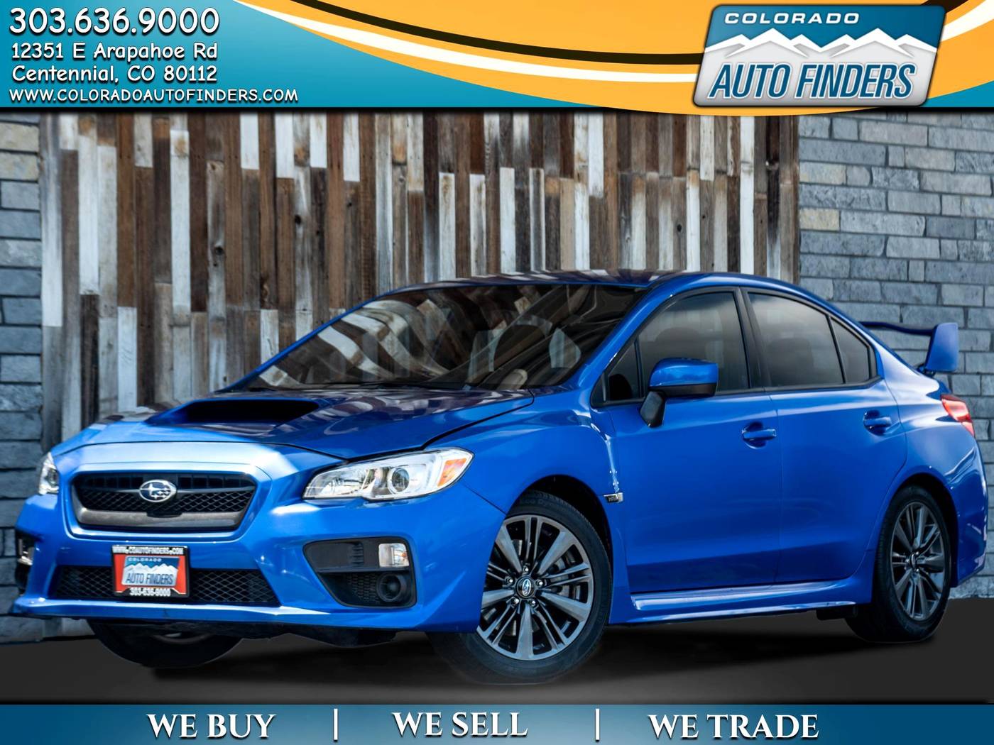 2016 Subaru WRX