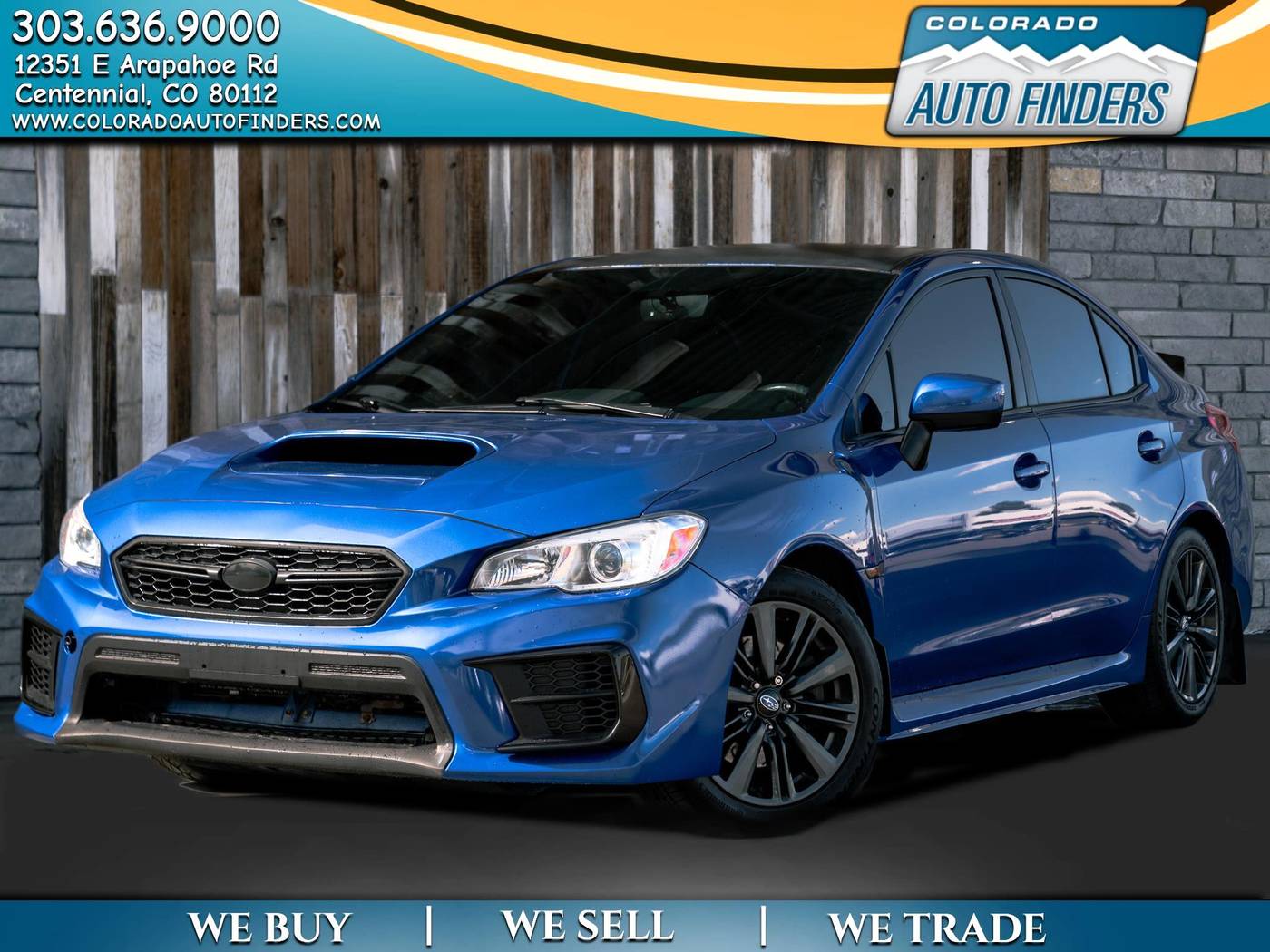 2018 Subaru WRX