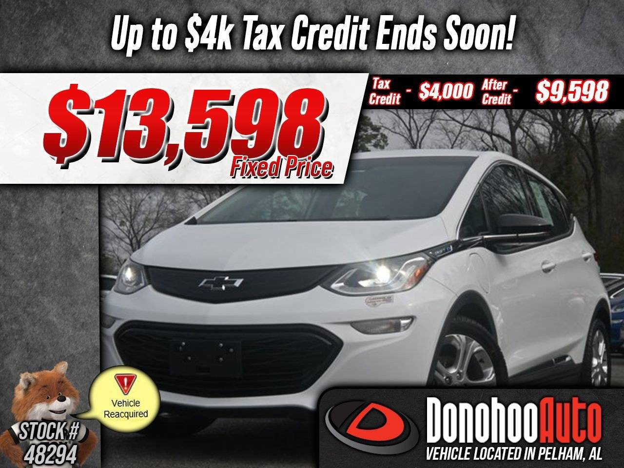 2020 Chevrolet Bolt Ev