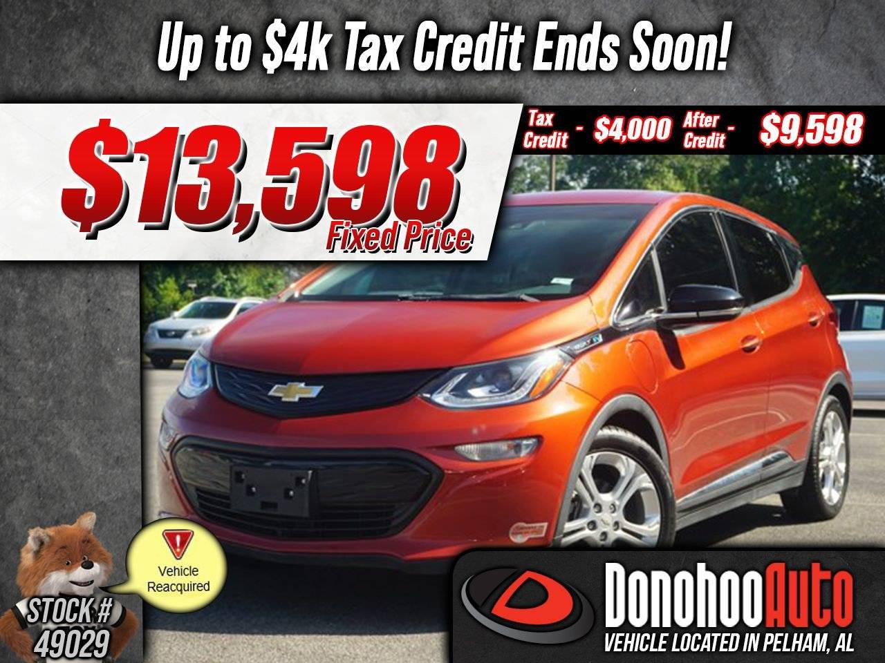 2020 Chevrolet Bolt Ev