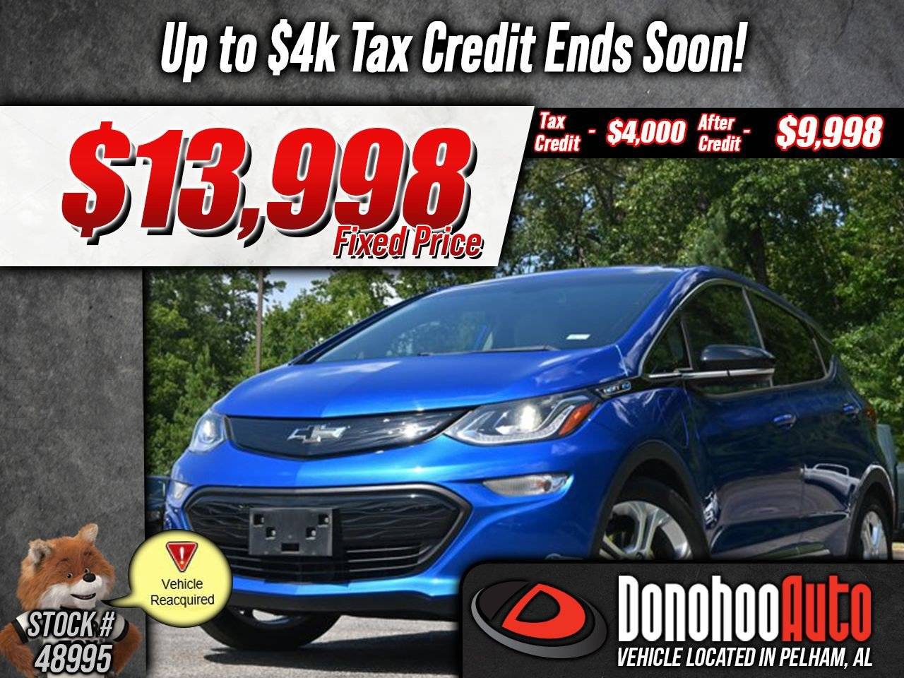 2020 Chevrolet Bolt Ev