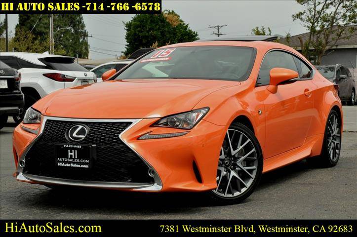 2015 Lexus Rc 350