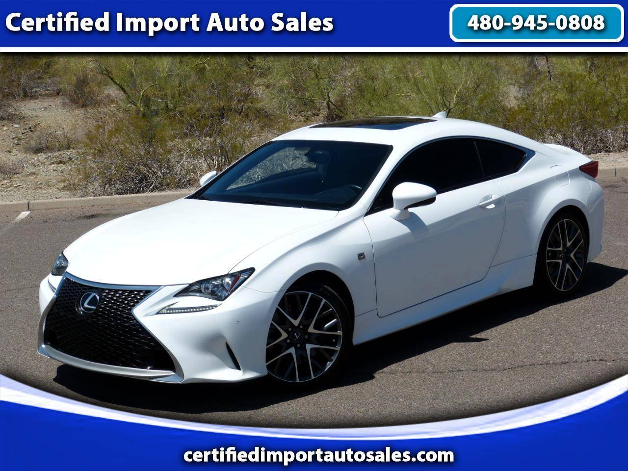 2016 Lexus Rc 200t
