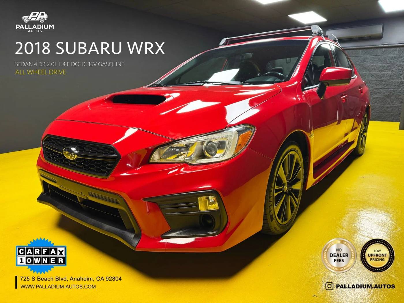 2018 Subaru WRX