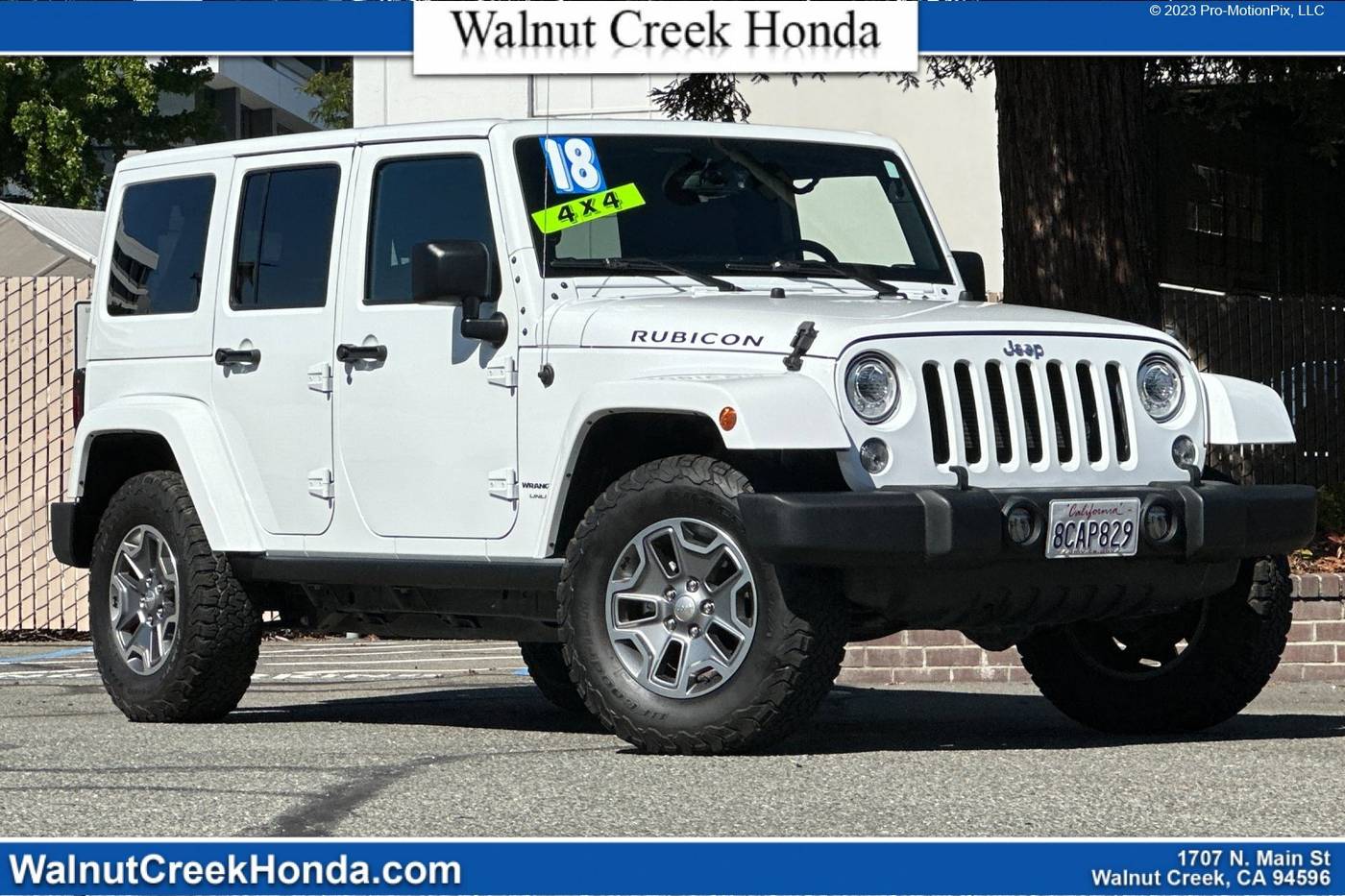 2018 Jeep Wrangler Jk Unlimited
