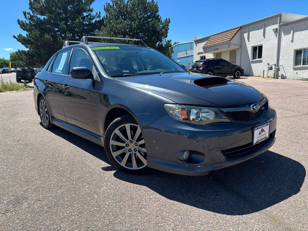 2009 Subaru Impreza Sedan Wrx