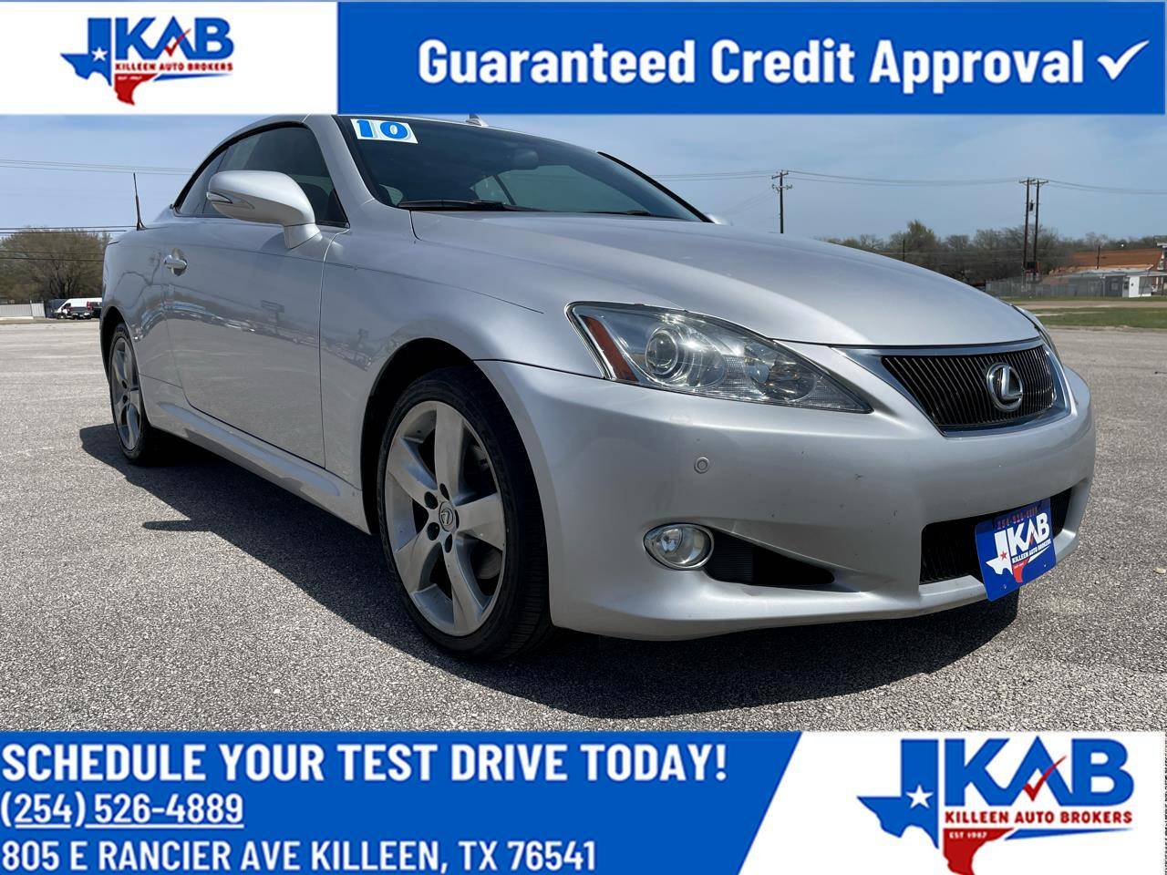 2010 Lexus Is 250c