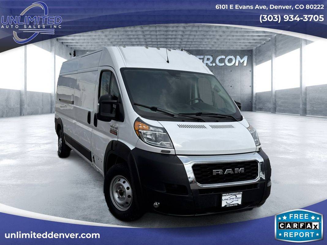 2021 RAM Promaster Cargo Van