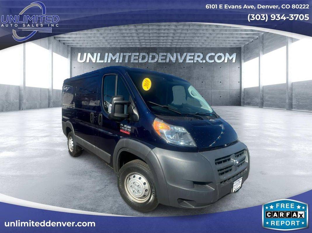 2018 RAM Promaster Cargo Van