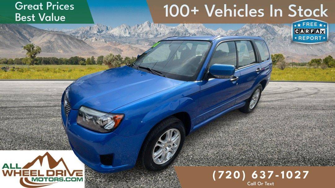 2008 Subaru Forester (natl)
