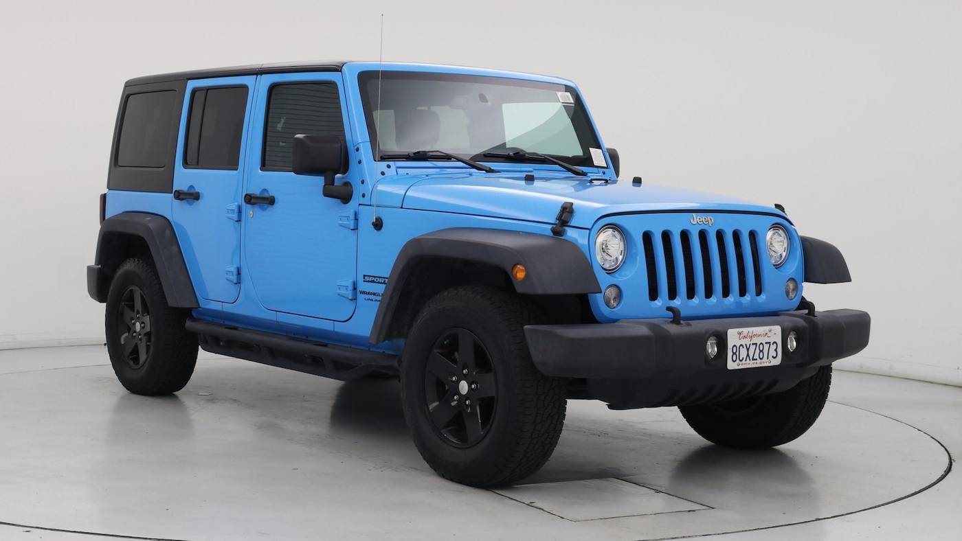 2018 Jeep Wrangler Jk Unlimited