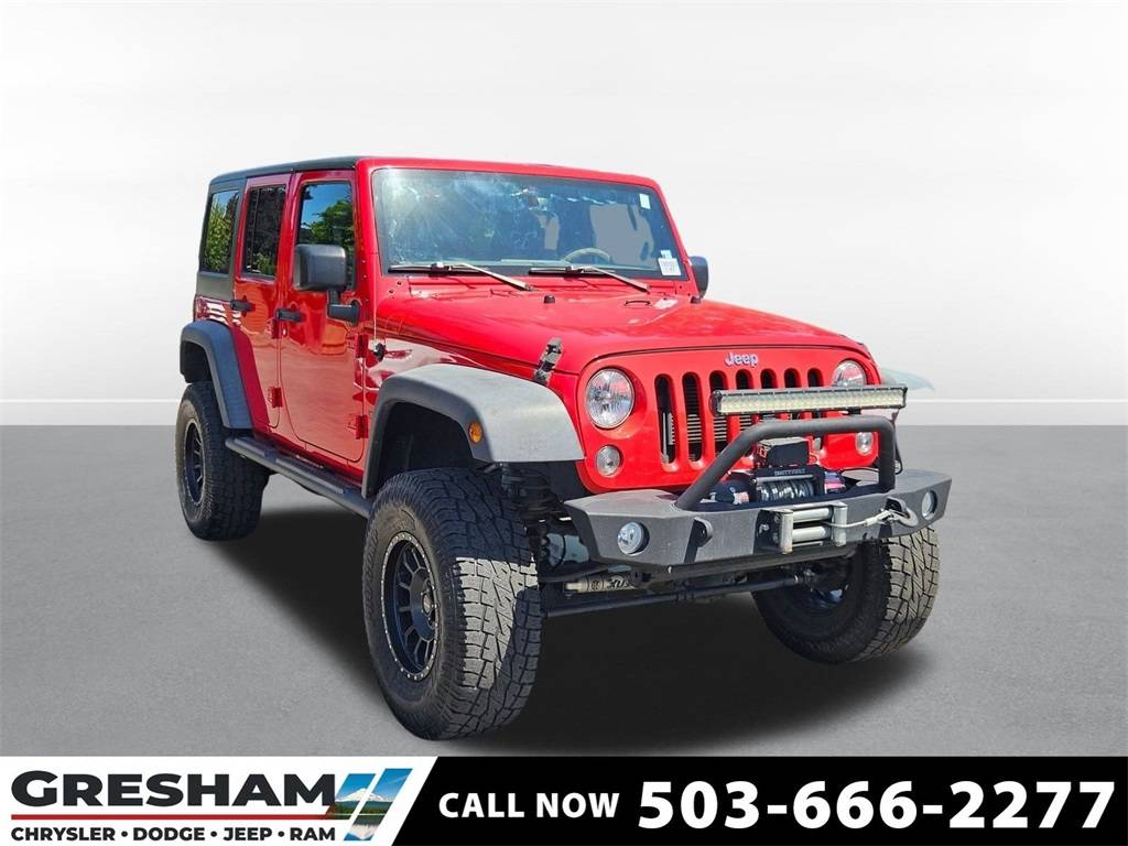 2018 Jeep Wrangler Jk Unlimited