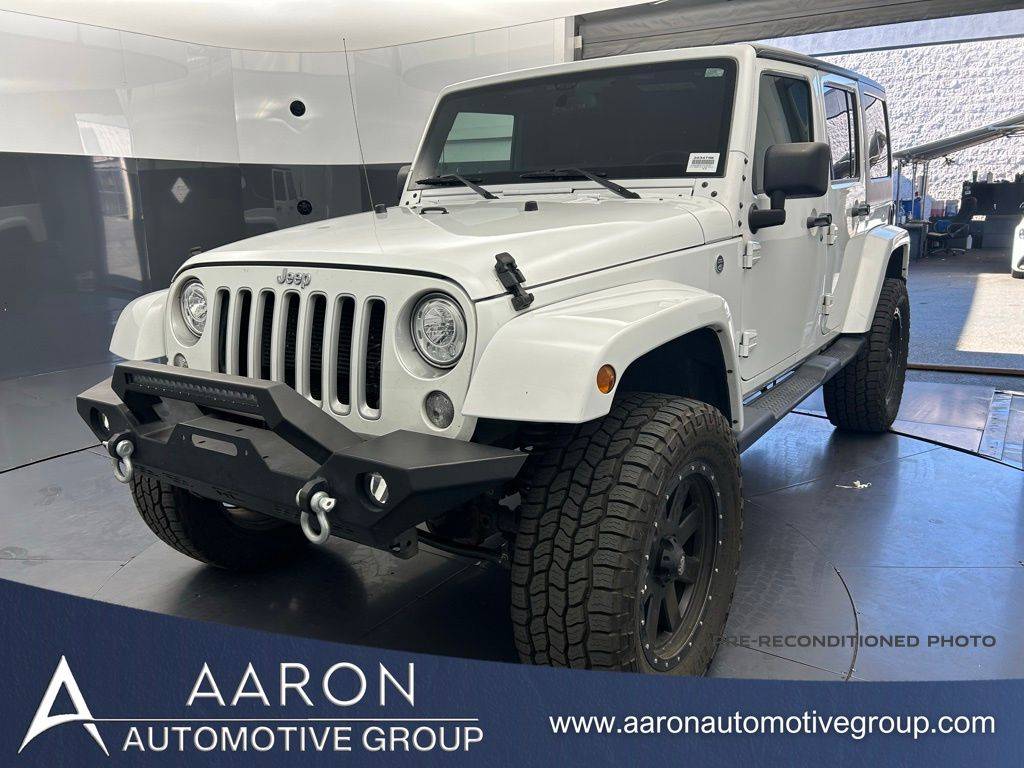 2018 Jeep Wrangler Jk Unlimited