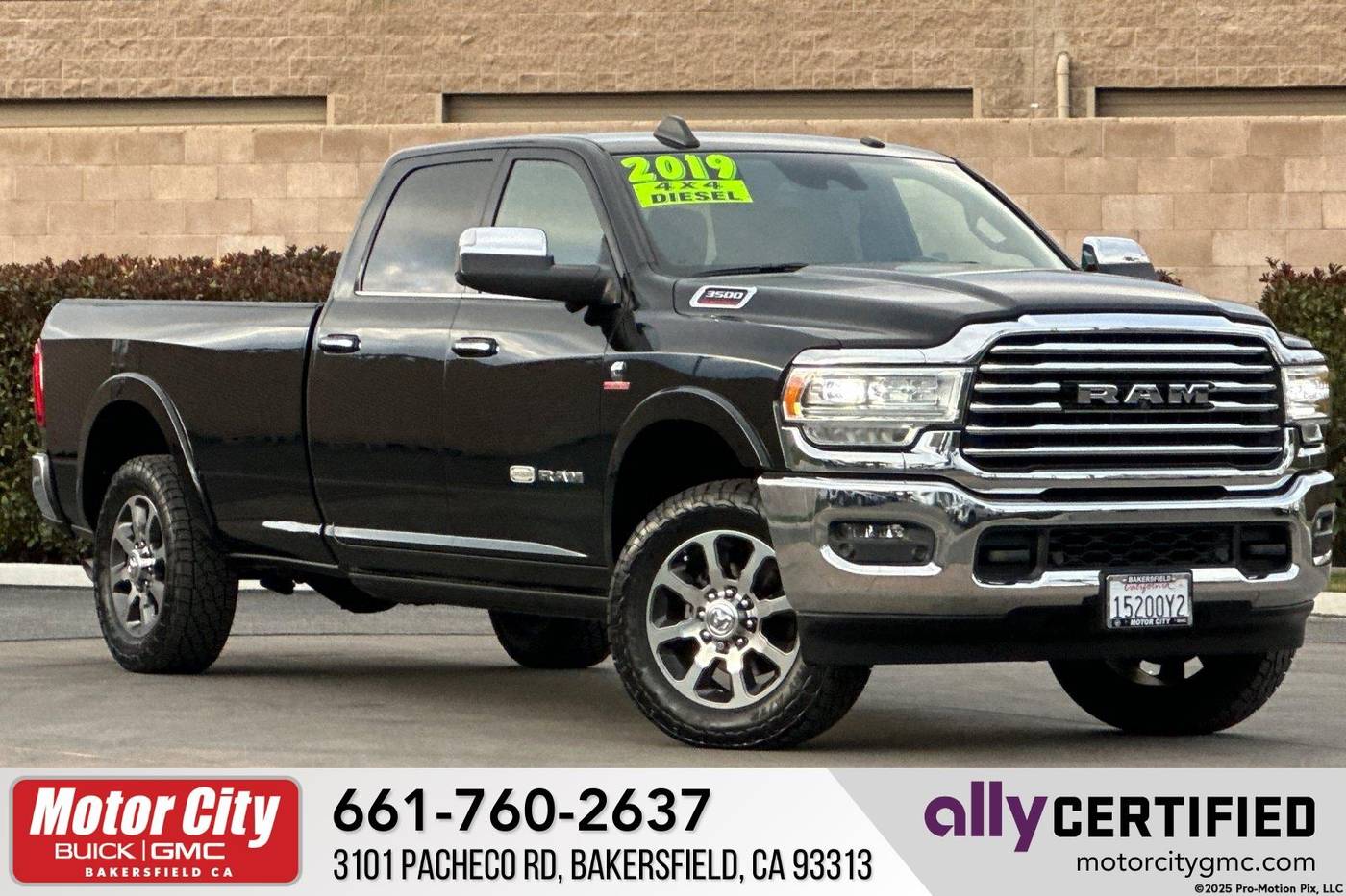 2019 RAM 3500