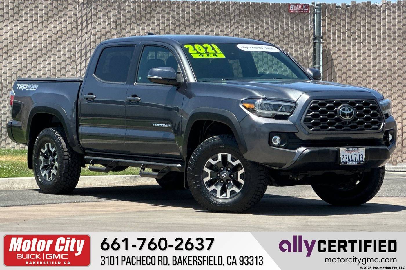 2021 Toyota Tacoma 4wd